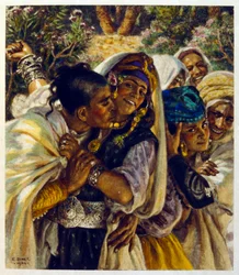 Illustration de Dinet tirée de 