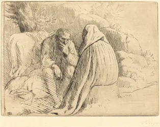 Campement de bohémiens