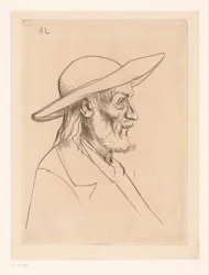 Homme breton avec un chapeau