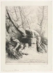 La Mort et le Bûcheron, 1881