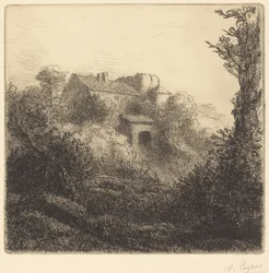 La ferme sur la colline