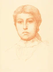Head of a Young Girl (Tete de jeune fille)