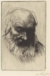 Tête de vieil homme (Étude de tête)