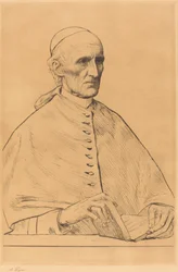 Son Éminence le cardinal Manning, 1ère planche