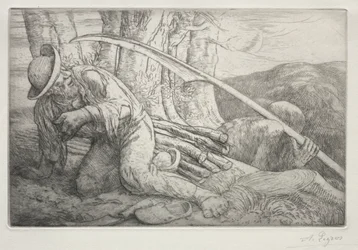 La Mort et le Bûcheron (5ème planche)