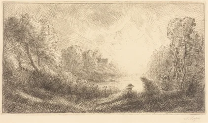 Paysage : lever du soleil