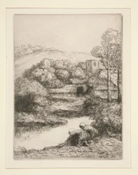 Le lavoir, ou Les laveuses