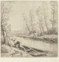 Matin le long de la rivière La matin sur la rivière