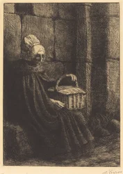 Paysanne des Environs de Boulogne dite La Femme au Panier