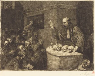 Cours de phrénologie, 2ème planche, 1906
