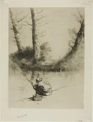 Pêcheur à la ligne