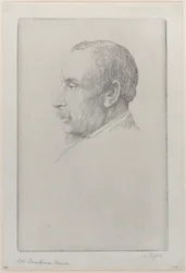 Portrait de William Cawthorne Unwin, 1892