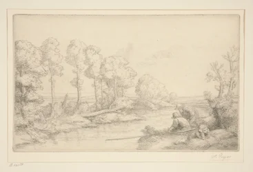 Repos au Bord de la Riviere