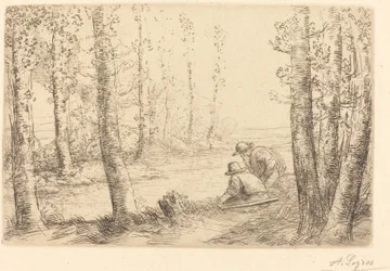 Repos au bord de la rivière