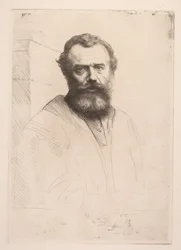 Autoportrait (troisième plaque)