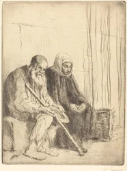 Deux mendiants