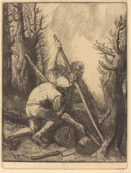 Les bûcherons, 3e planche