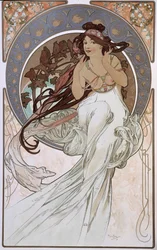 La Musique - par Mucha