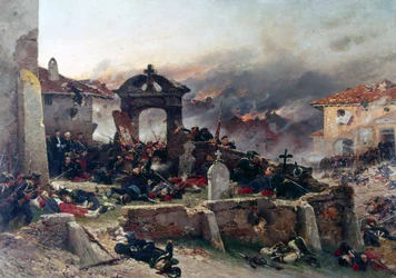 À Neuville, le cimetière de Saint-Privat