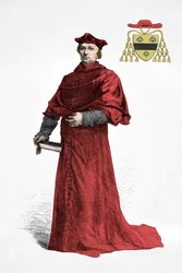 Portrait du cardinal Antoine Duprat (Gravure)