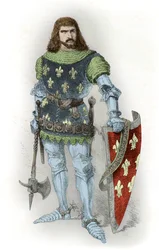 Portrait du roi Jean 2 le Bon (Gravure)