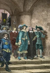 Le marquis de Cinq Mars et François Auguste de Thou en route vers leurs exécutions