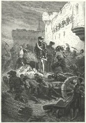 François, duc de Guise supervisant la construction des défenses de Metz, 1552