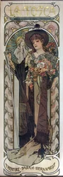 Affiche pour la pièce La Tosca de Victorien Sardou, 1899