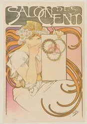 Salon des Cent. Juin 1897 (épreuve avant la lettre)