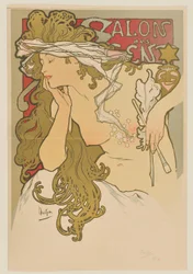 Salon des Cent. Mars-avril 1896 (épreuve avant la lettre)