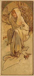 Hiver de la série Les Saisons, vers 1900