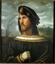 Noble (huile sur bois)