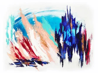 Lueur urbaine abstraite