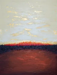 Horizon du désert doré