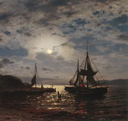 Depuis le fjord d