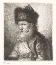 Portrait de Michel Hirsch, rabbin à Potsdam