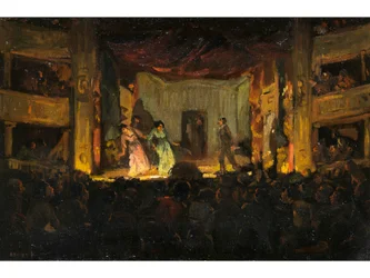Amandus Faure Théâtre populaire San Francesco à Naples