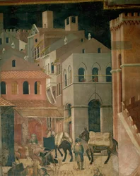 Bâtiments de la ville (peinture murale)