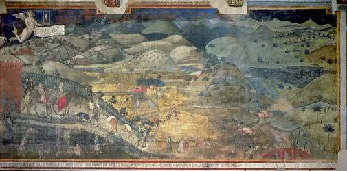 Effets du Bon Gouvernement à la Campagne, 1388-40