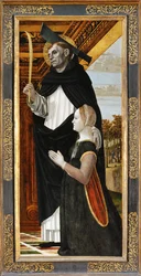 Saint Pierre et un donateur agenouillé ...