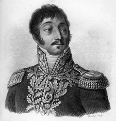 Michel, Sylvestre Brayer (1769-1840) - dans "Portraits des généraux français suite aux victoires et conquêtes des Français". Gravé par Ambroise Tardieu en 1818. Collection Stella.