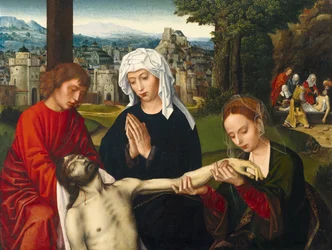 La Pietà au pied de la Croix