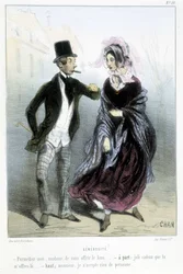 Générosité - dans "Madeleines" par Cham, vers 1870-1880