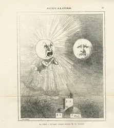 Illustration de Cham (1819-1879) dans Le Charivari