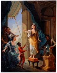 Expérience électrique, 1777