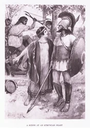 Une scène lors d