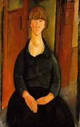 Vendeur de fleurs, 1919