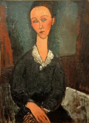 Femme au col blanc (Lunia Czechowska)