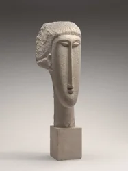 Tête de femme, vers 1910-1911