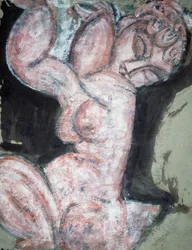 Caryatide nue